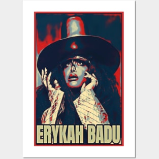 Hati ERYKAH badu Posters and Art